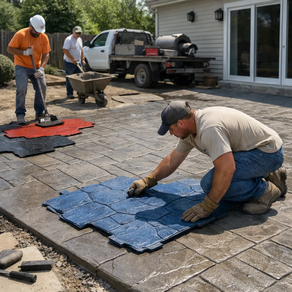 Stamped/Decorative Concrete Victoria